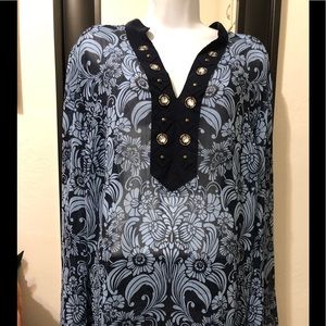 Layne Bryant Black, w/  jeweled details.